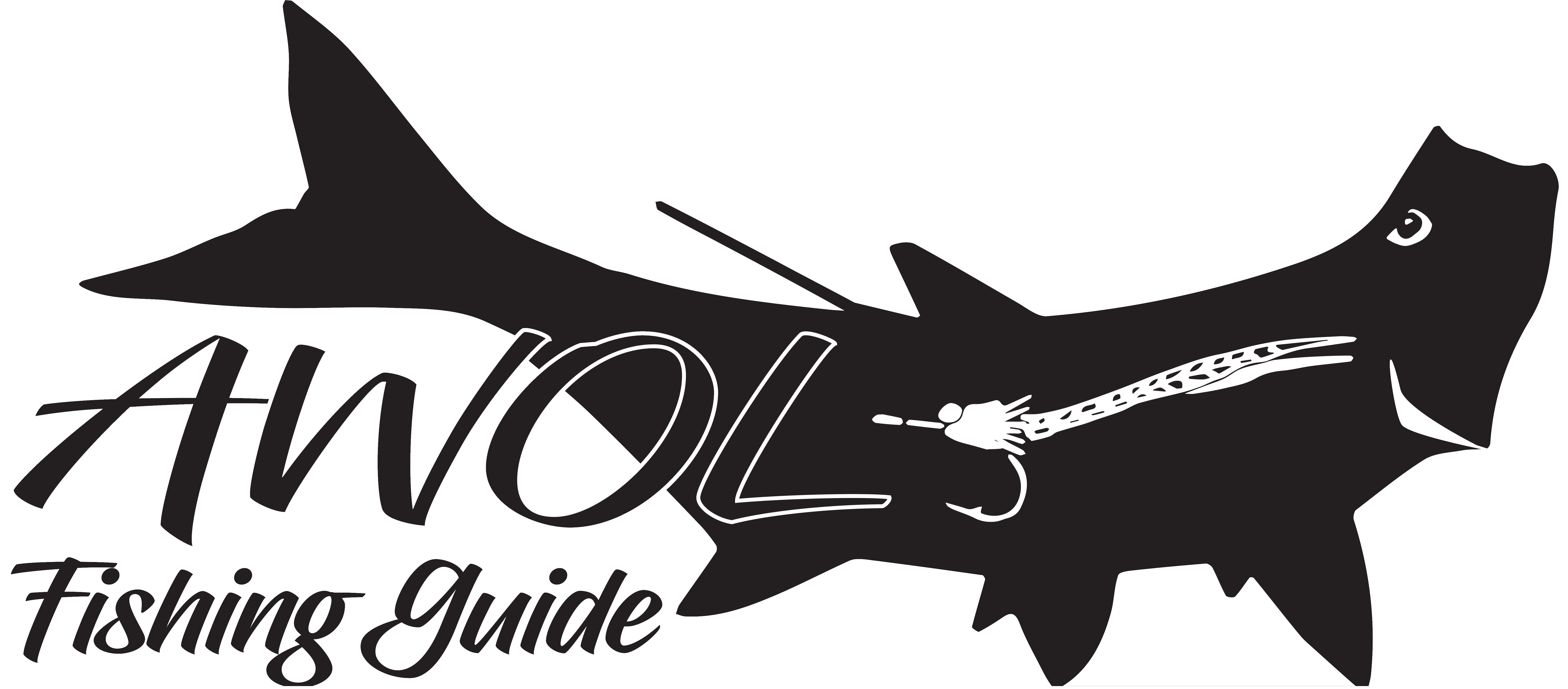 AWOL Fishing Guide Logo